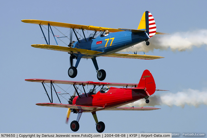 N79650, 1944 Boeing E75N1 C/N 75-5770, Boeing E75N1 Stearman  C/N 75-5770 - Dave Groh, N79650