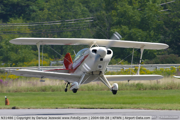 N31486, 1980 Aerotek Pitts S-2A Special C/N 2225, Aerotek Pitts S-2A Special  C/N 2225, N31486