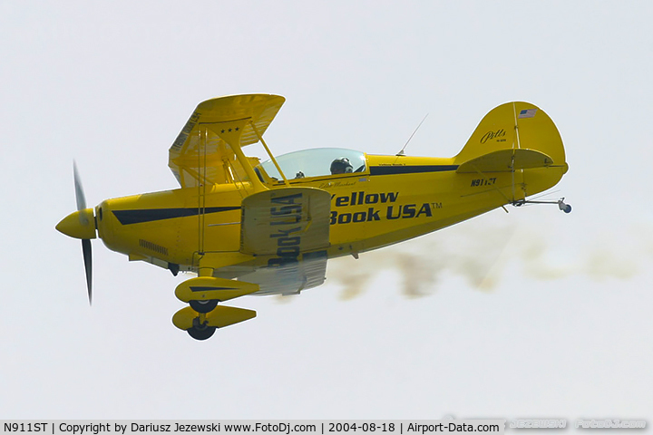 N911ST, 1994 Aviat Pitts S-2B Special C/N 5300, Aviat Pitts S-2B Special  C/N 5300, N911ST