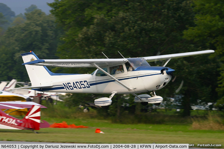 N64053, 1975 Cessna 172M C/N 17264990, Cessna 172M Skyhawk  C/N 17264990, N64053