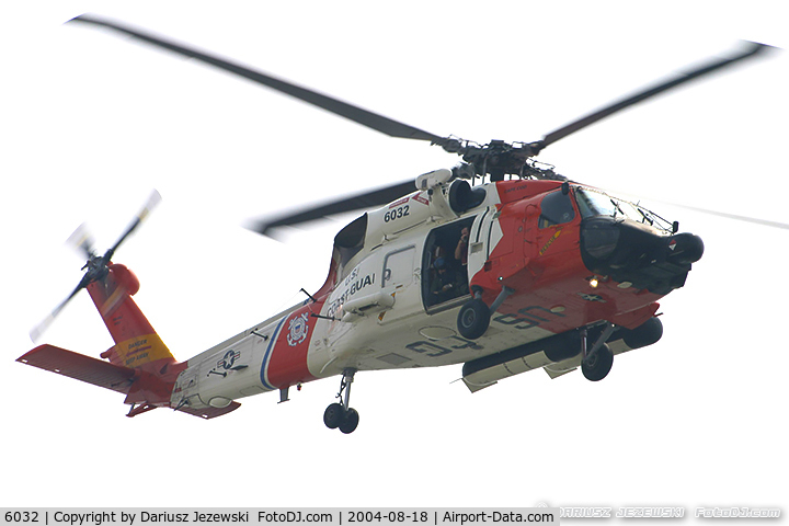 6032, 2009 Sikorsky MH-60T Jayhawk C/N 70.1791, HH-60J Jayhawk 6032 from  CGAS Atlantic City, NJ