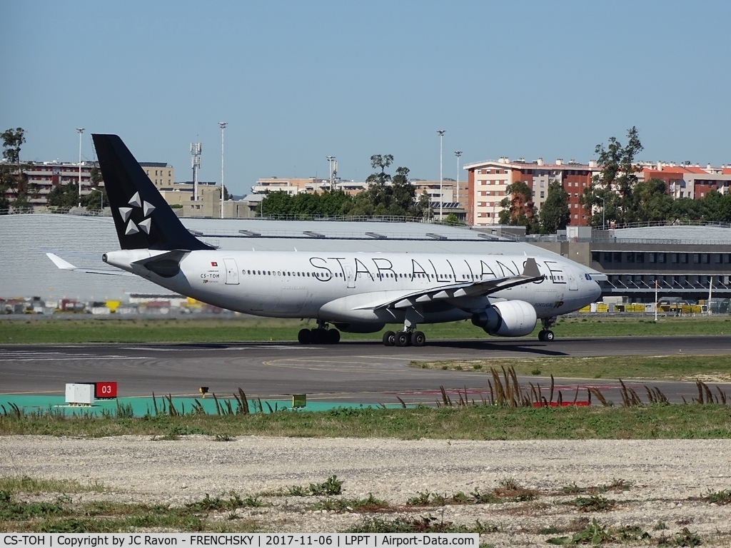 CS-TOH, 2000 Airbus A330-223 C/N 181, TAP Air Portugal (Star Alliance Livery) TAP201 to New York EWR