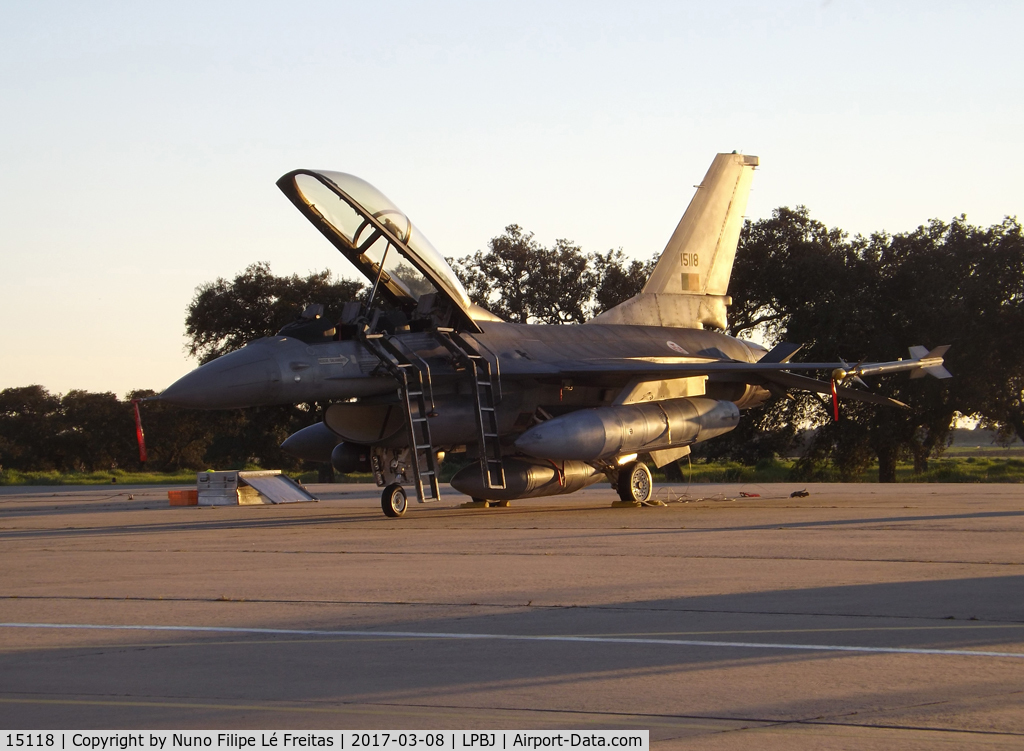 15118, Lockheed F-16B Fighting Falcon C/N AB-01, During the Real Thaw 2017.