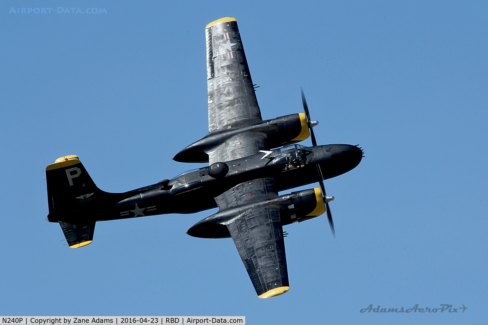 N240P, 1943 Douglas A-26B Invader C/N 7140, Wings Over Dallas Airshow 2016