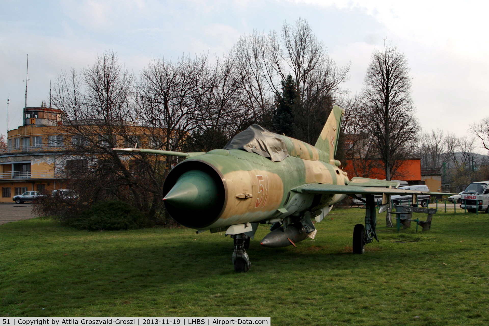 51, Mikoyan-Gurevich MiG-21Bis C/N 75081637, Budaörs Airport, Hungary