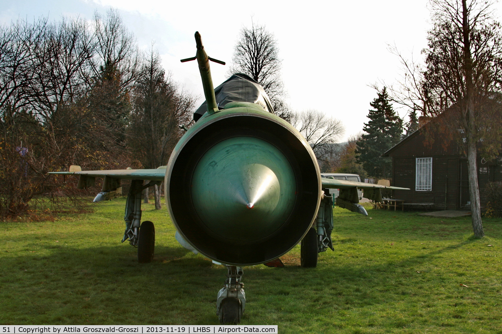 51, Mikoyan-Gurevich MiG-21Bis C/N 75081637, Budaörs Airport, Hungary