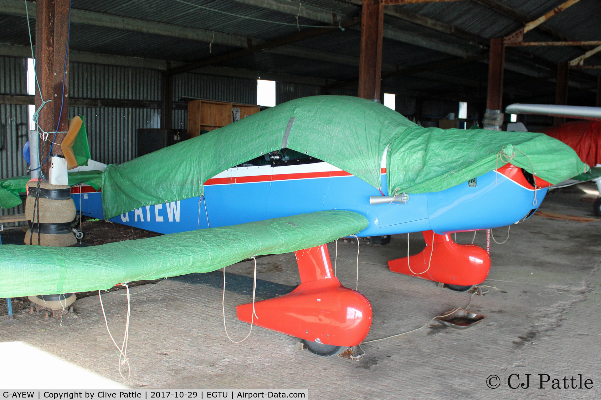G-AYEW, 1963 CEA Jodel DR.1051 Sicile C/N 443, Hangared at Dunkeswell
