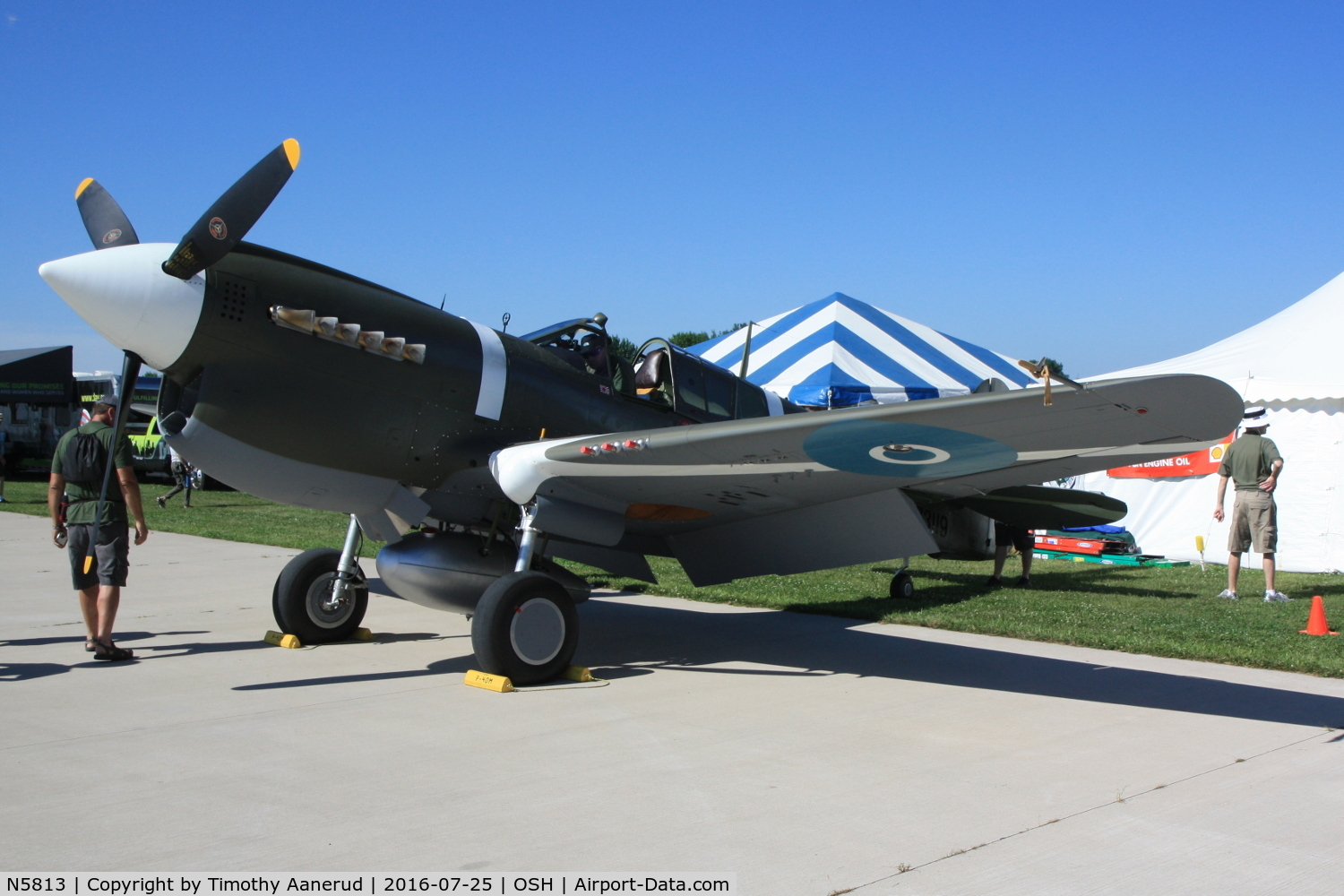 N5813, Curtiss P-40M Warhawk C/N 27501, Curtiss P-40M Warhawk, c/n: 27501