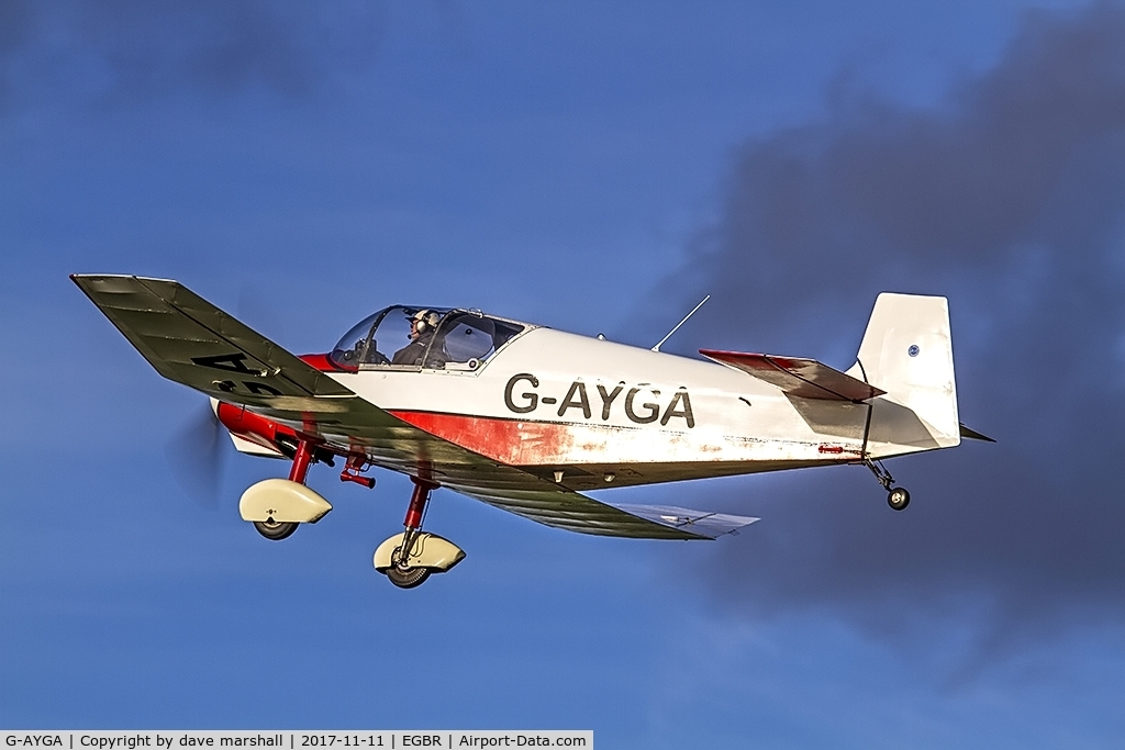 G-AYGA, 1956 SAN Jodel D-117 C/N 436, Back to base