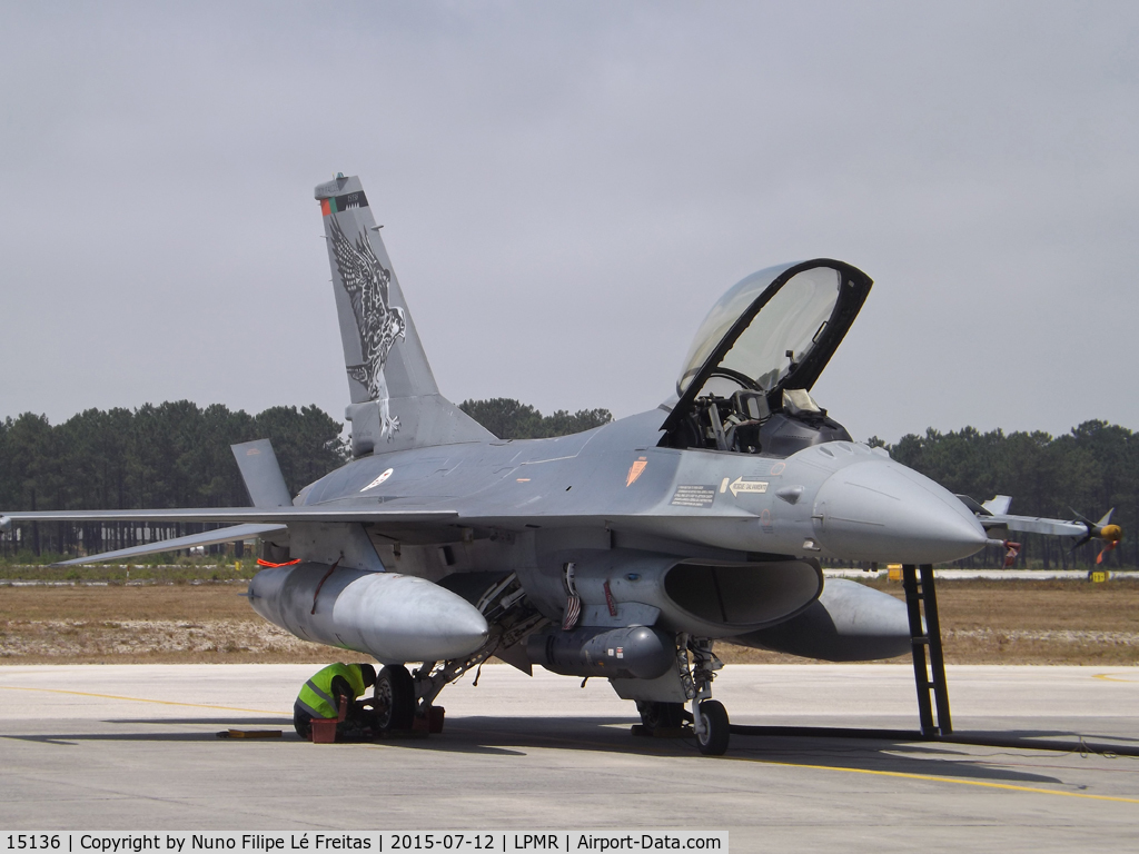 15136, 1983 General Dynamics F-16AM Fighting Falcon C/N 61-634/M17-20, Static display. SQN 201 