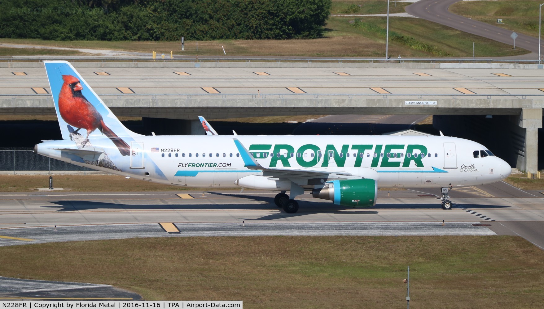 N228FR, 2013 Airbus A320-214 C/N 5526, Frontier