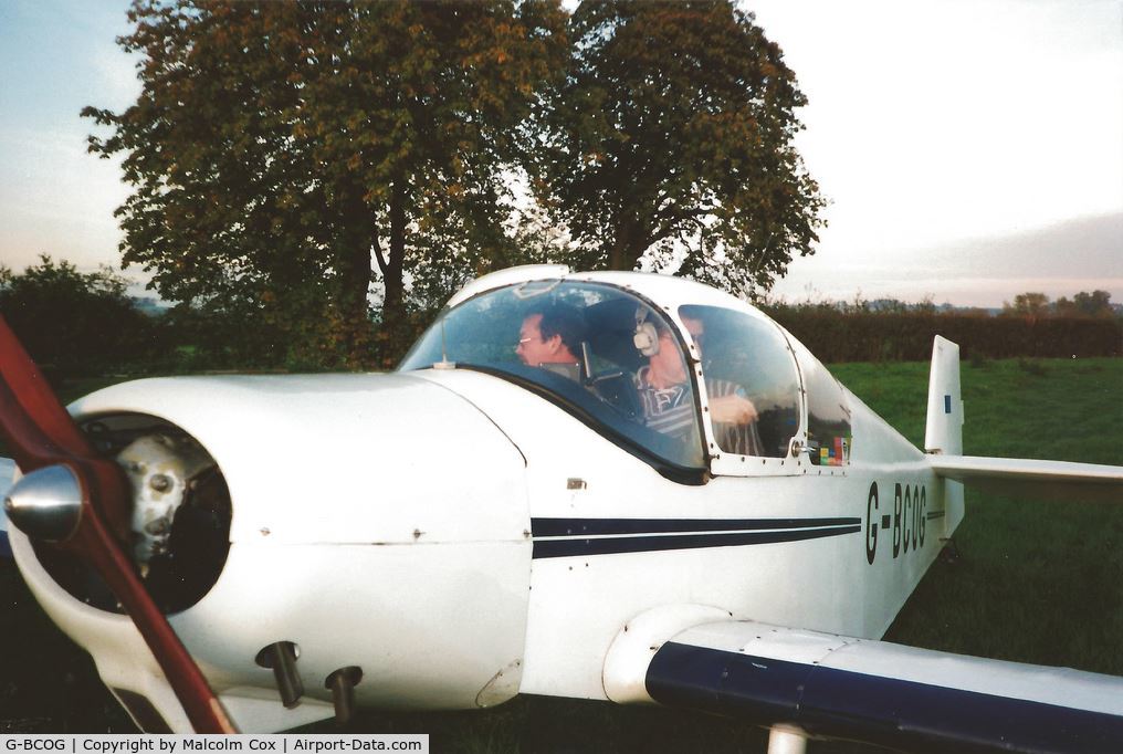 G-BCOG, 1960 Jodel D-112 C/N 1017, Photo taken at North Morton grass strip Didcot