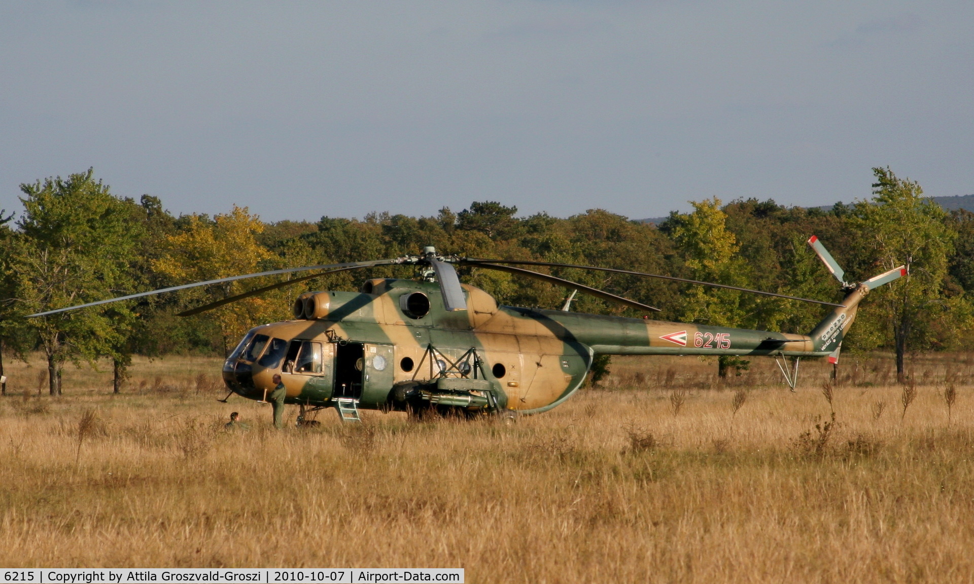 6215, 1980 Mil Mi-8T Hip C/N 226215, Veszprém--Jutas Ujmajor, Hungary