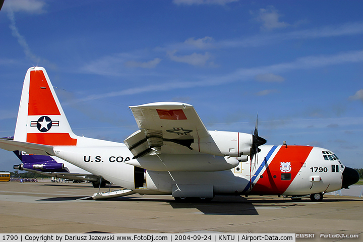 1790, 1983 Lockheed HC-130H Hercules C/N 382-4931, HC-130H Hercules 1790  from   CGAS Clearwater, FL