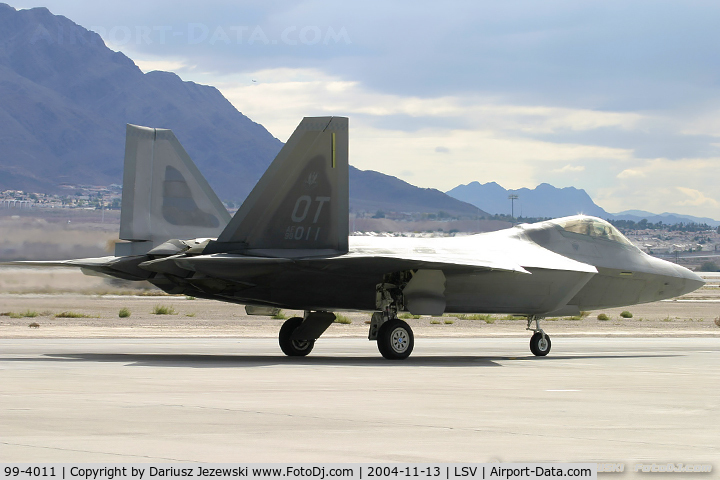 99-4011, Lockheed Martin F/A-22A Raptor C/N 4011, F-22 Raptor 99-4011 OT from 422nd TES 