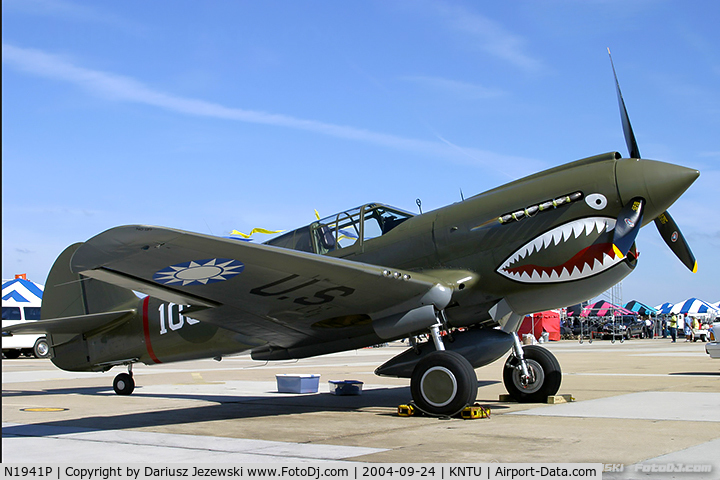 N1941P, 1941 Curtiss P-40E C/N 1025, Curtiss P-40E Warhawk  C/N 1025, N1941P