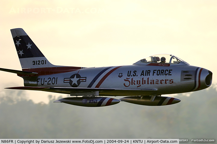 N86FR, 1952 North American F-86F Sabre C/N 191-655, North American F-86F Sabre  C/N 52-4959, NX86FR