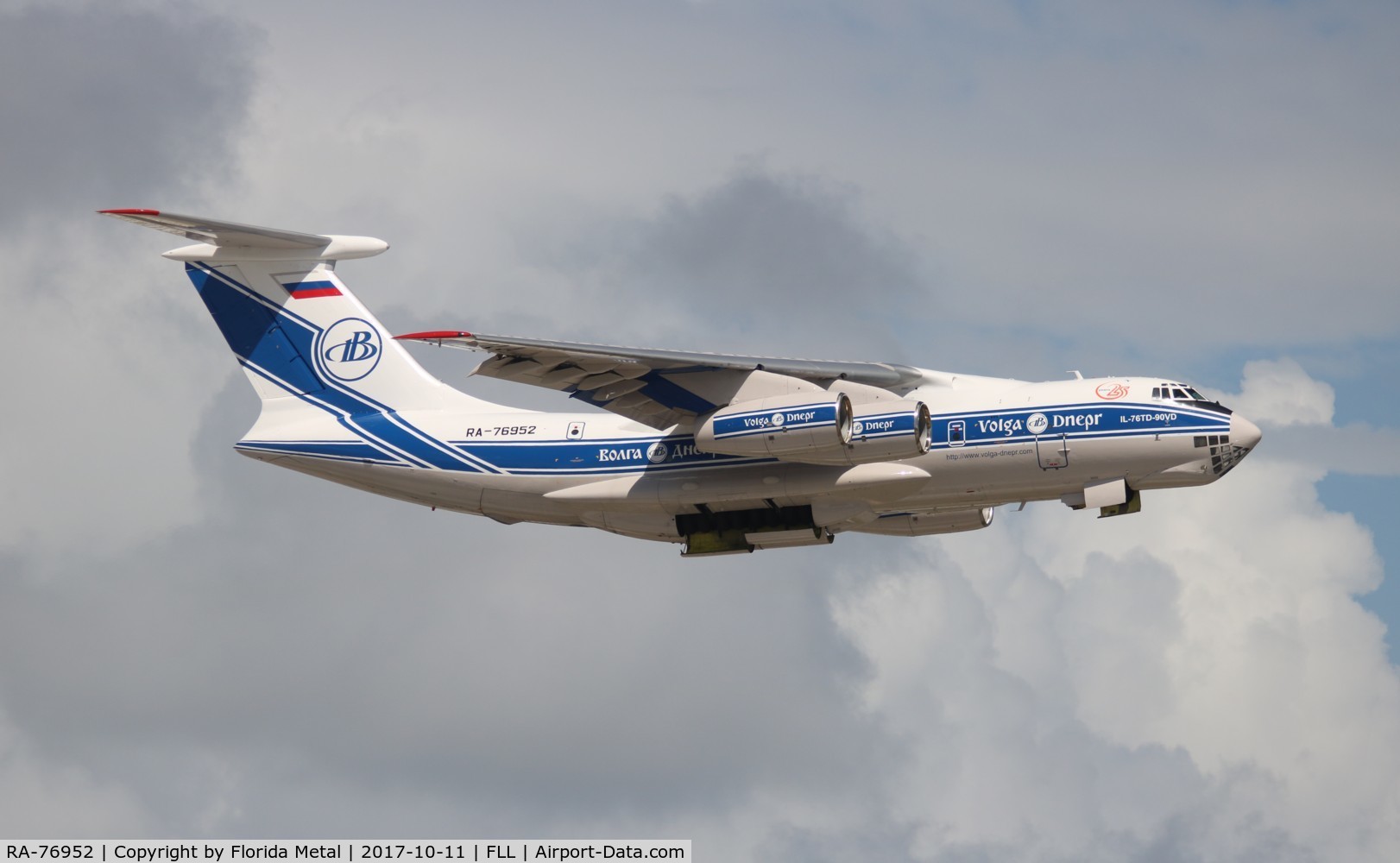 RA-76952, 2010 Ilyushin Il-76TD-90VD C/N 2093422743, Volga IL-76