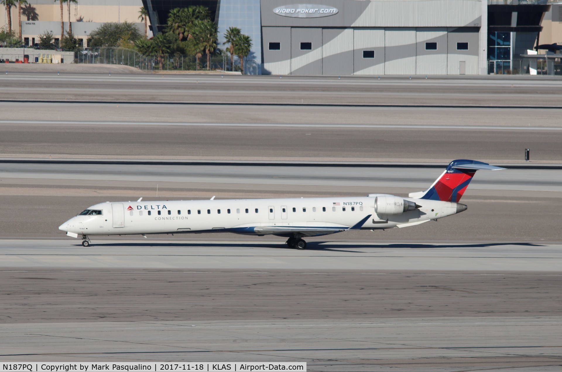 N187PQ, 2008 Bombardier CRJ-900ER (CL-600-2D24) C/N 15187, CL-600-2D24