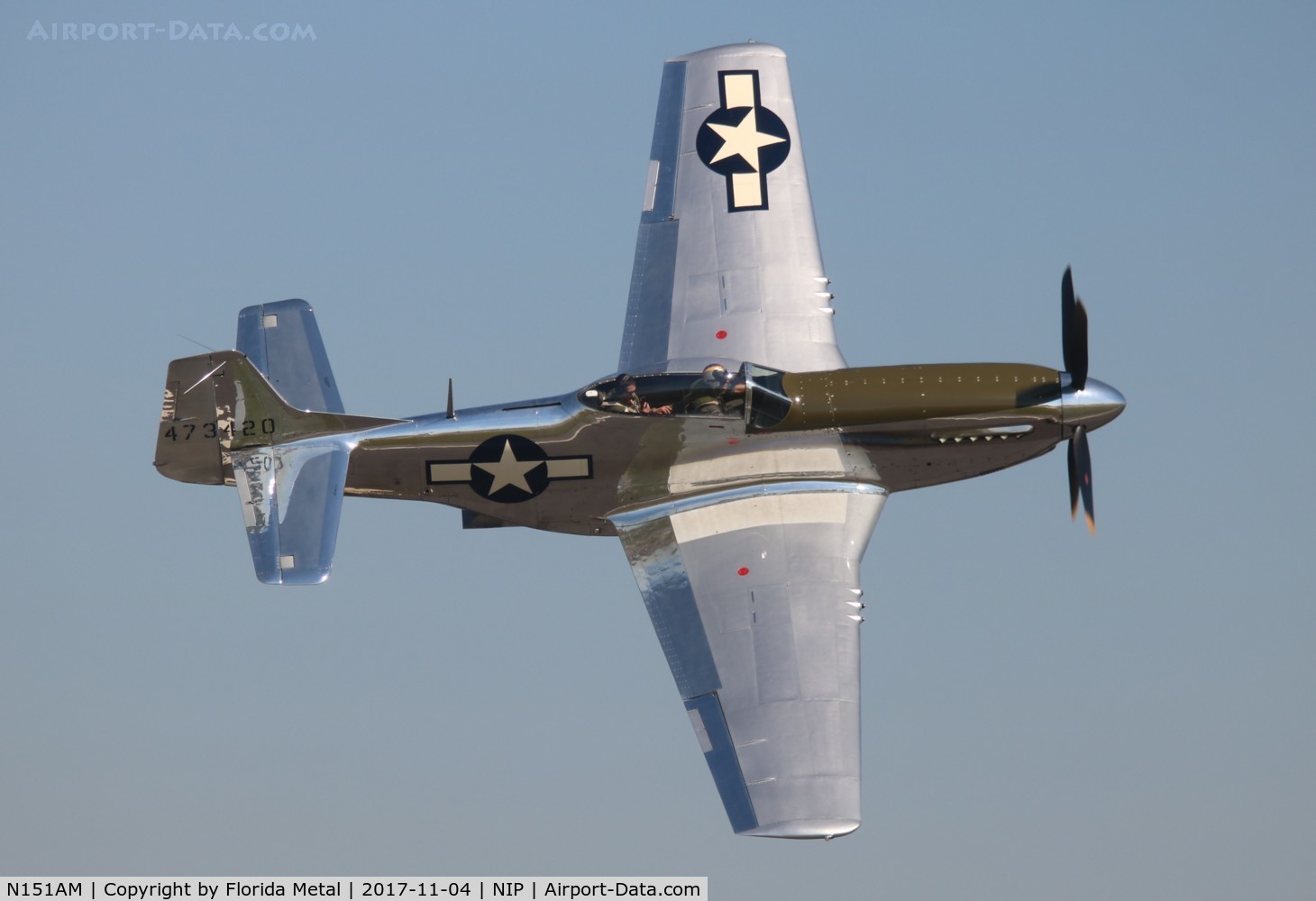 N151AM, 1944 North American P-51D Mustang C/N 122-39879, P-51D
