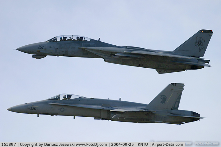 163897, Grumman F-14D Tomcat C/N 607/D-12, F-14D Tomcat 163897 AD-161 from VF-101 