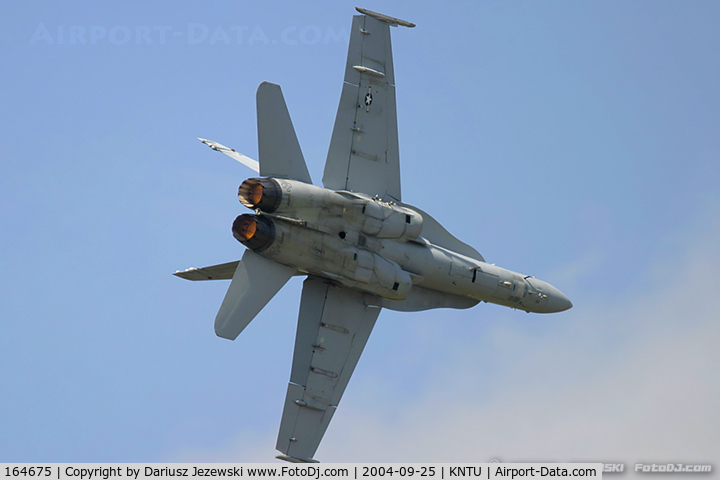 164675, McDonnell Douglas F/A-18C Hornet C/N 1105, F/A-18C Hornet 164675 AJ-401 from VFA-87 