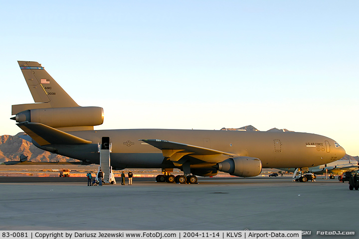 83-0081, 1983 McDonnell Douglas KC-10A Extender C/N 48222, KC-10A Extender 83-0081  from 514th AMW 305th AMW McGuire AFB, NJ