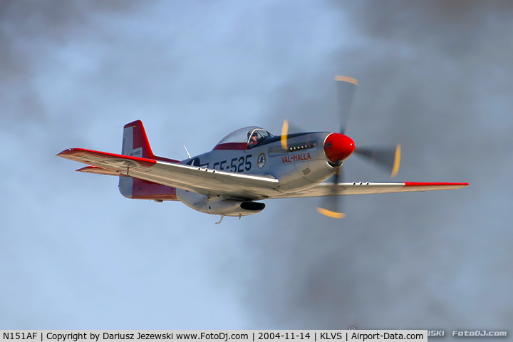 N151AF, 1945 North American P-51D Mustang C/N 45-11525, North American P-51D Mustang 