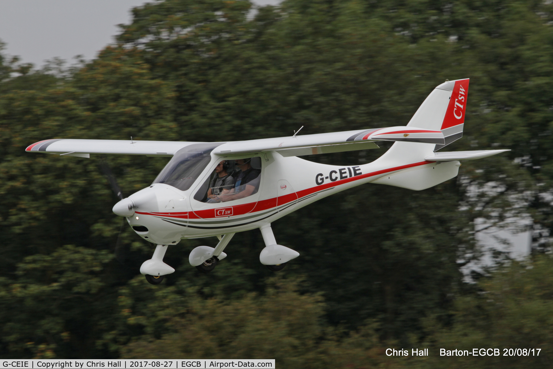 G-CEIE, 2006 Flight Design CTSW C/N 8243, at Barton