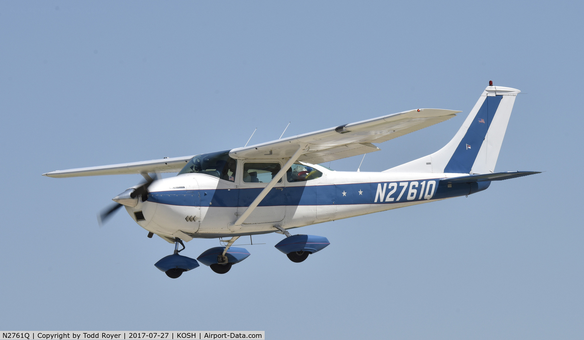 N2761Q, 1967 Cessna 182K Skylane C/N 18257961, Airventure 2017
