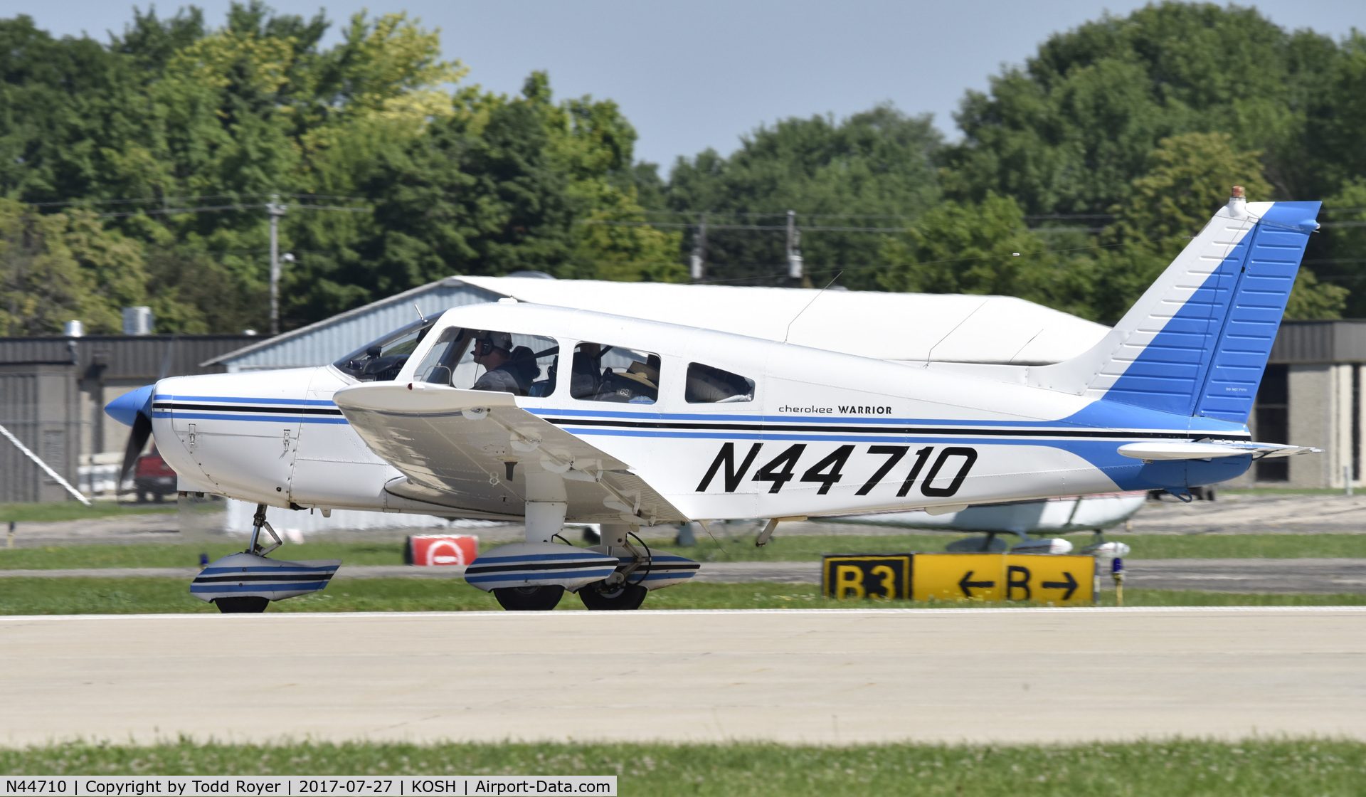 N44710, 1974 Piper PA-28-151 Warrior C/N 28-7515012, Airventure 2017