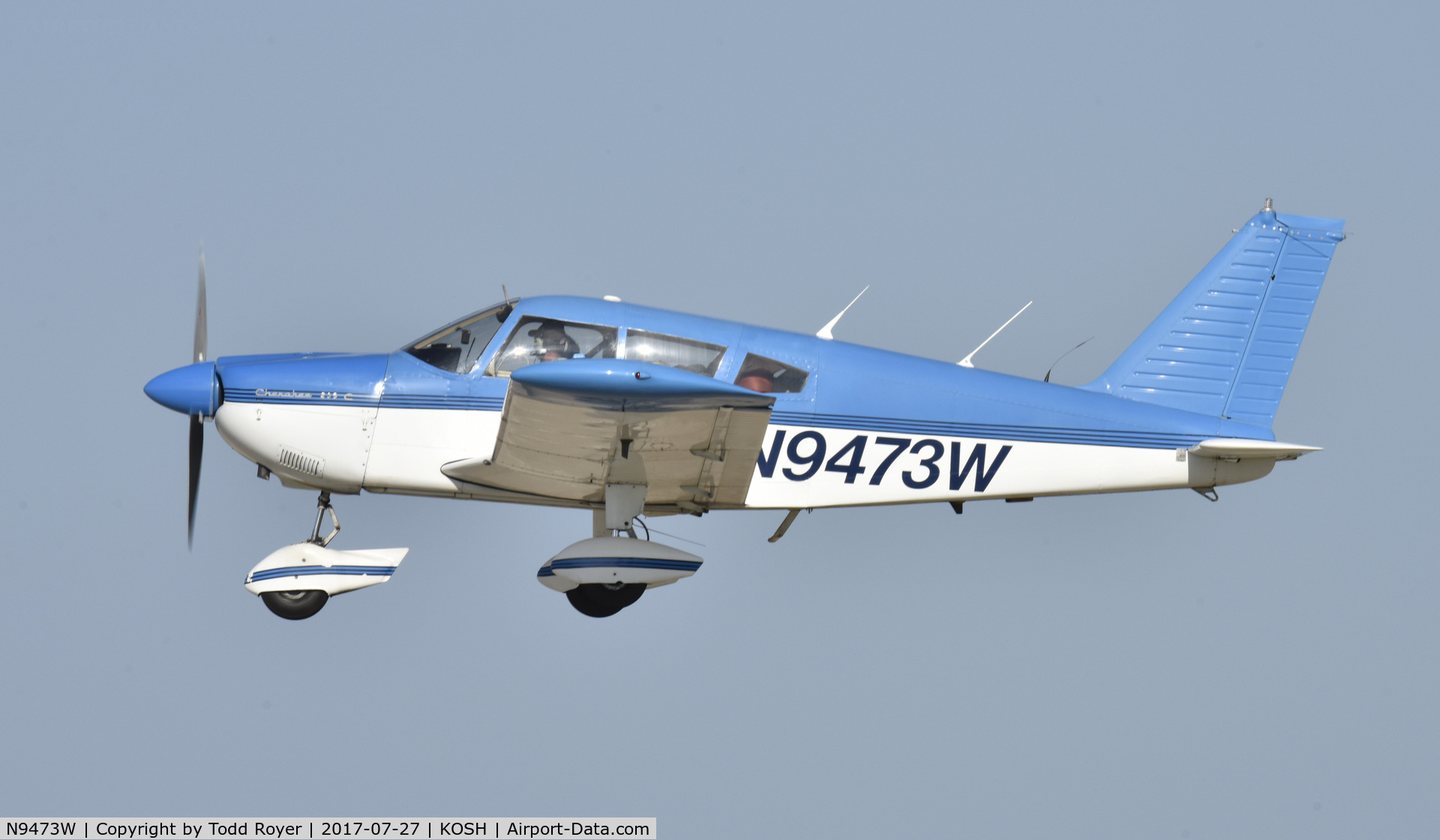 N9473W, 1969 Piper PA-28-235 Cherokee C/N 28-11202, Airventure 2017