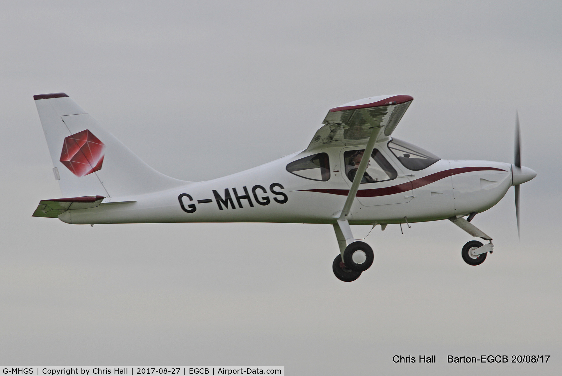 G-MHGS, 2004 Stoddard-Hamilton GlaStar C/N PFA 295-13473, at Barton