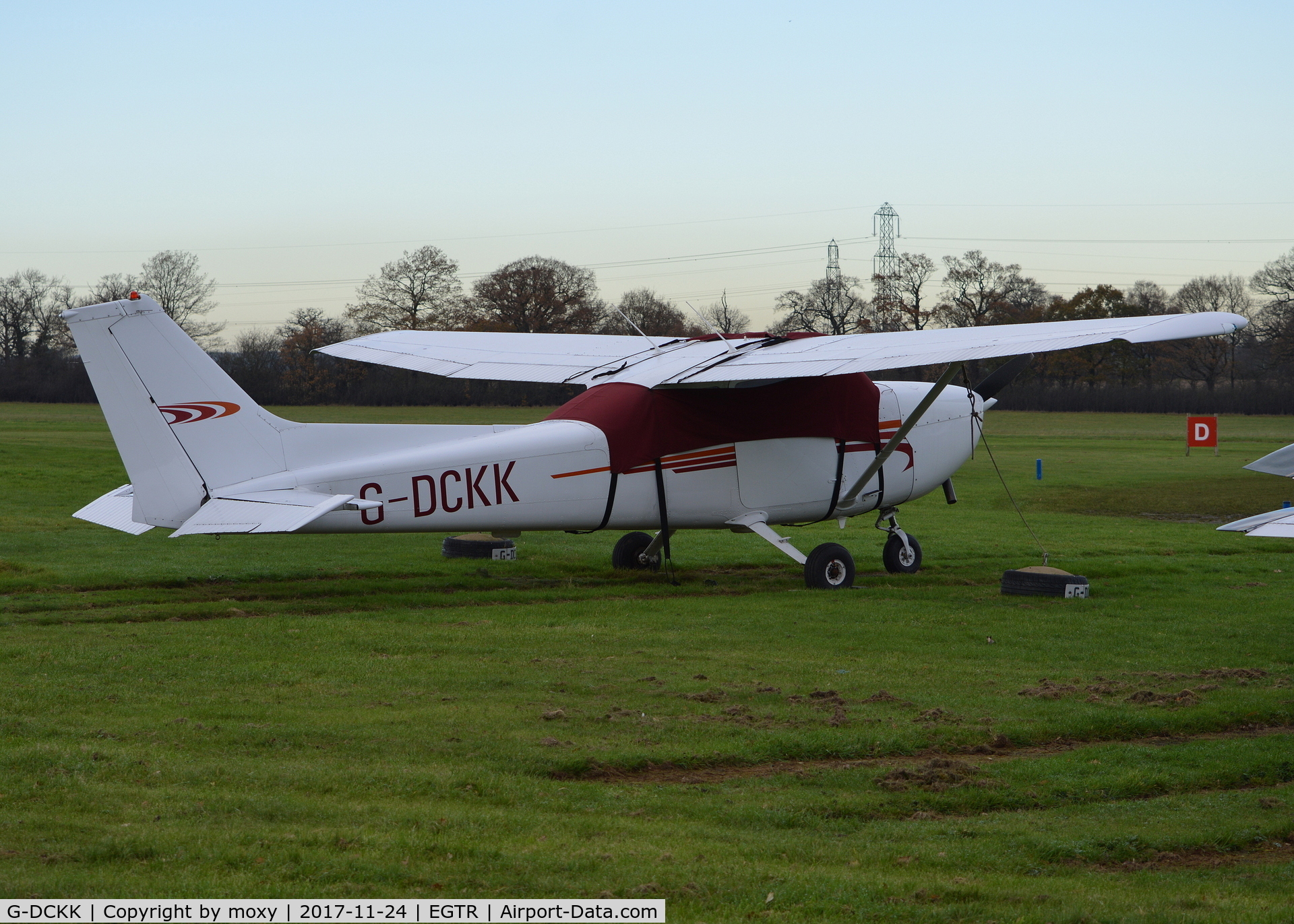 G-DCKK, 1977 Reims F172N Skyhawk C/N 1589, Reims Cessna F172N Skyhawk. Ex PH-GRT