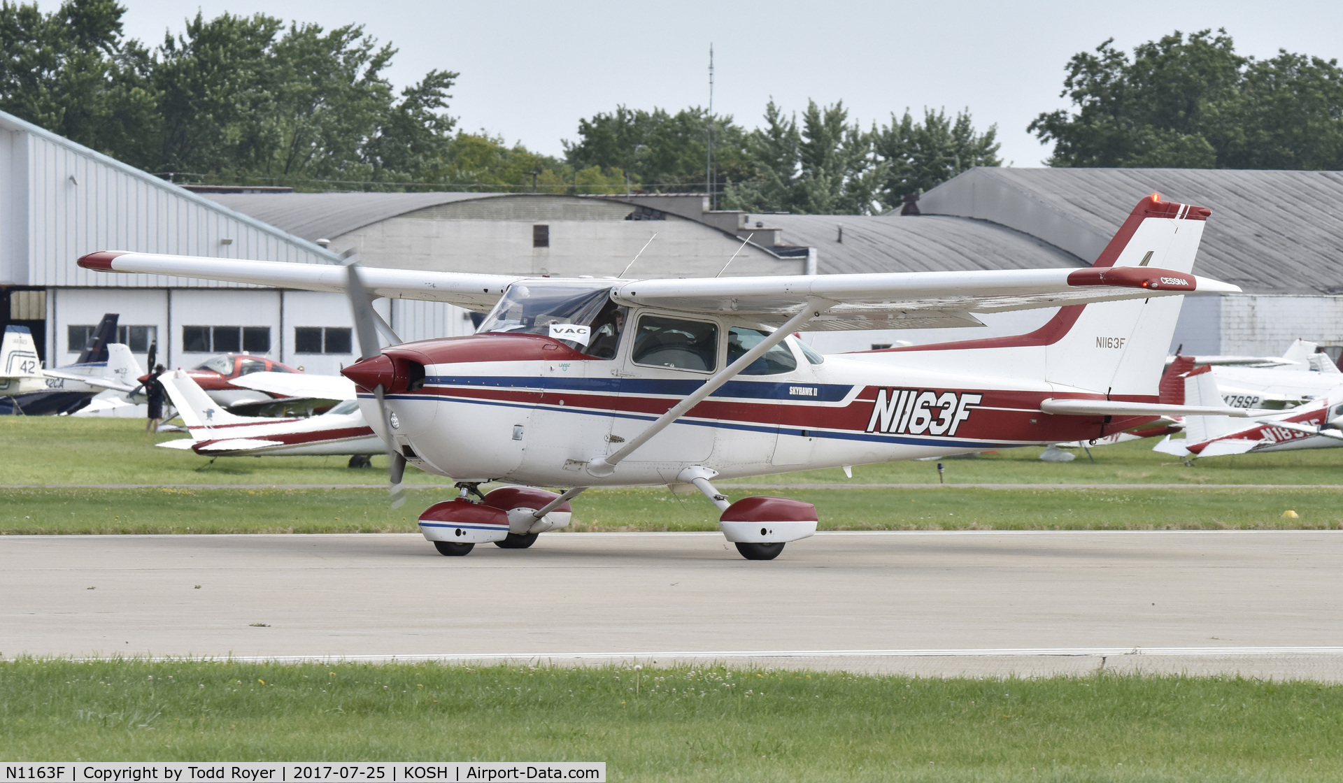 N1163F, 1979 Cessna 172N C/N 17272962, Airventure 2017