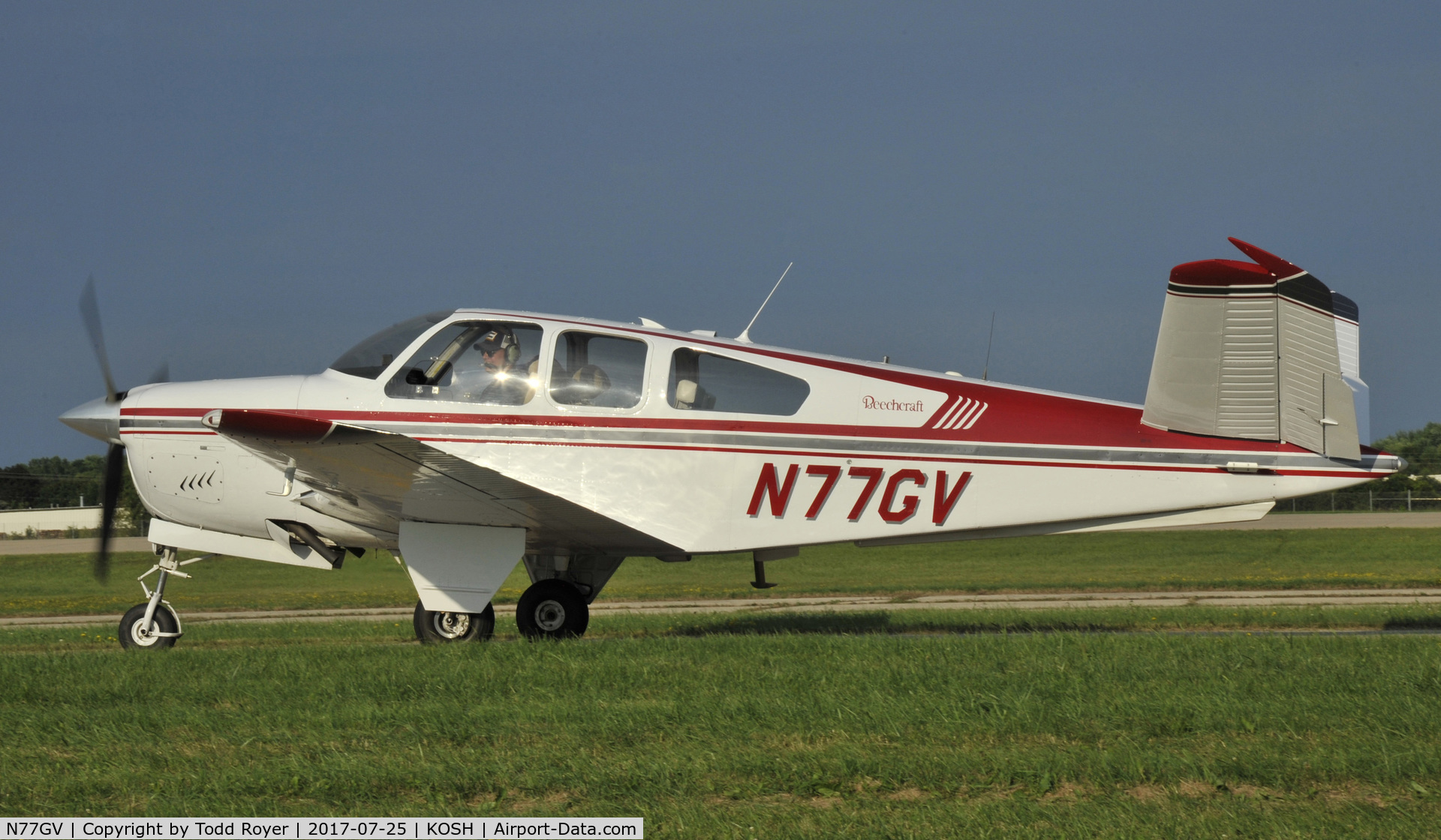 N77GV, 1964 Beech S35 Bonanza C/N D-7693, Airventure 2017