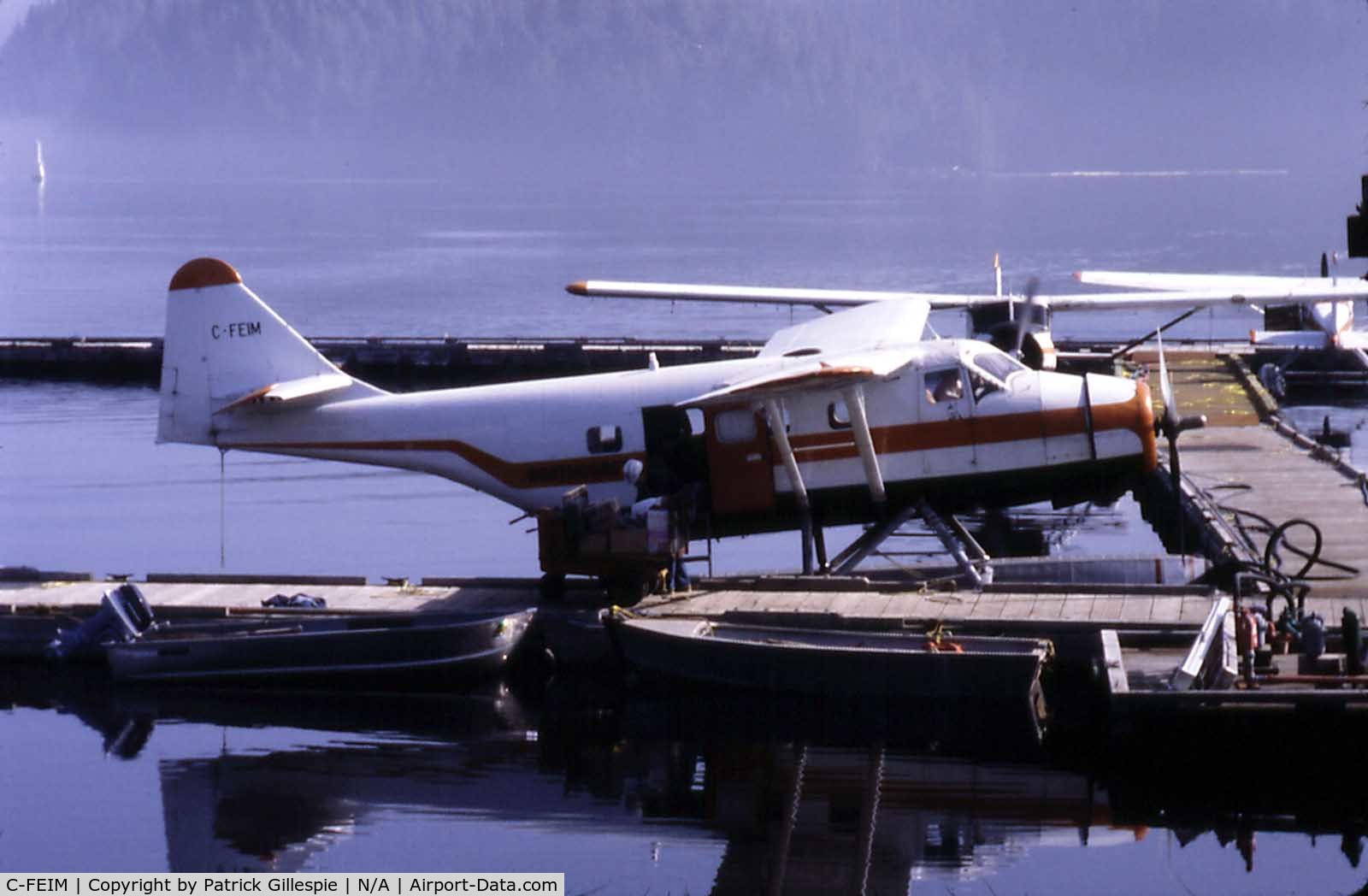 C-FEIM, Fairchild F-11-2 Husky C/N 3, Photo taken in Prince Rupert, B.C., May 1980
