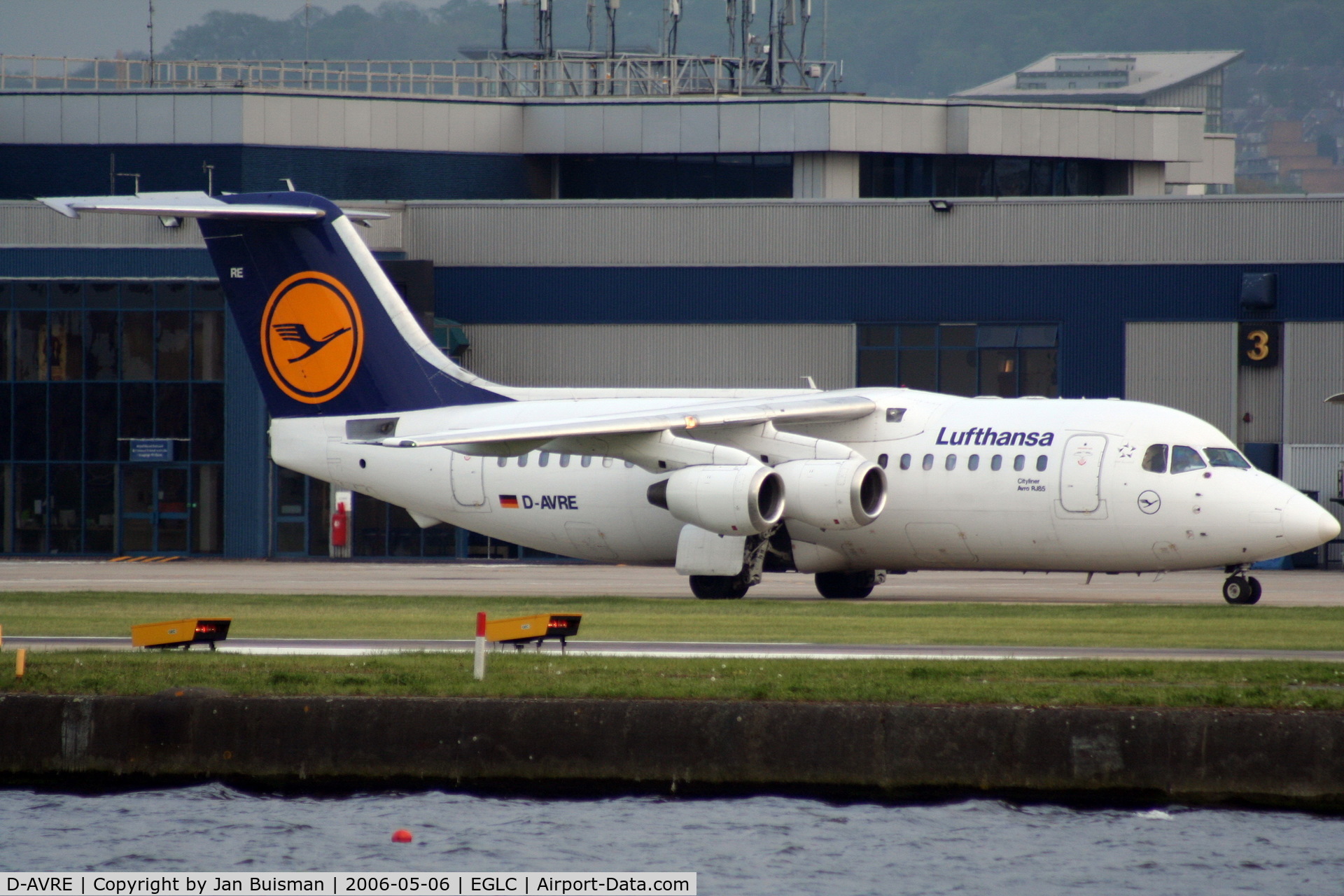 D-AVRE, 1995 British Aerospace Avro 146-RJ85 C/N E.2261, Lufthansa