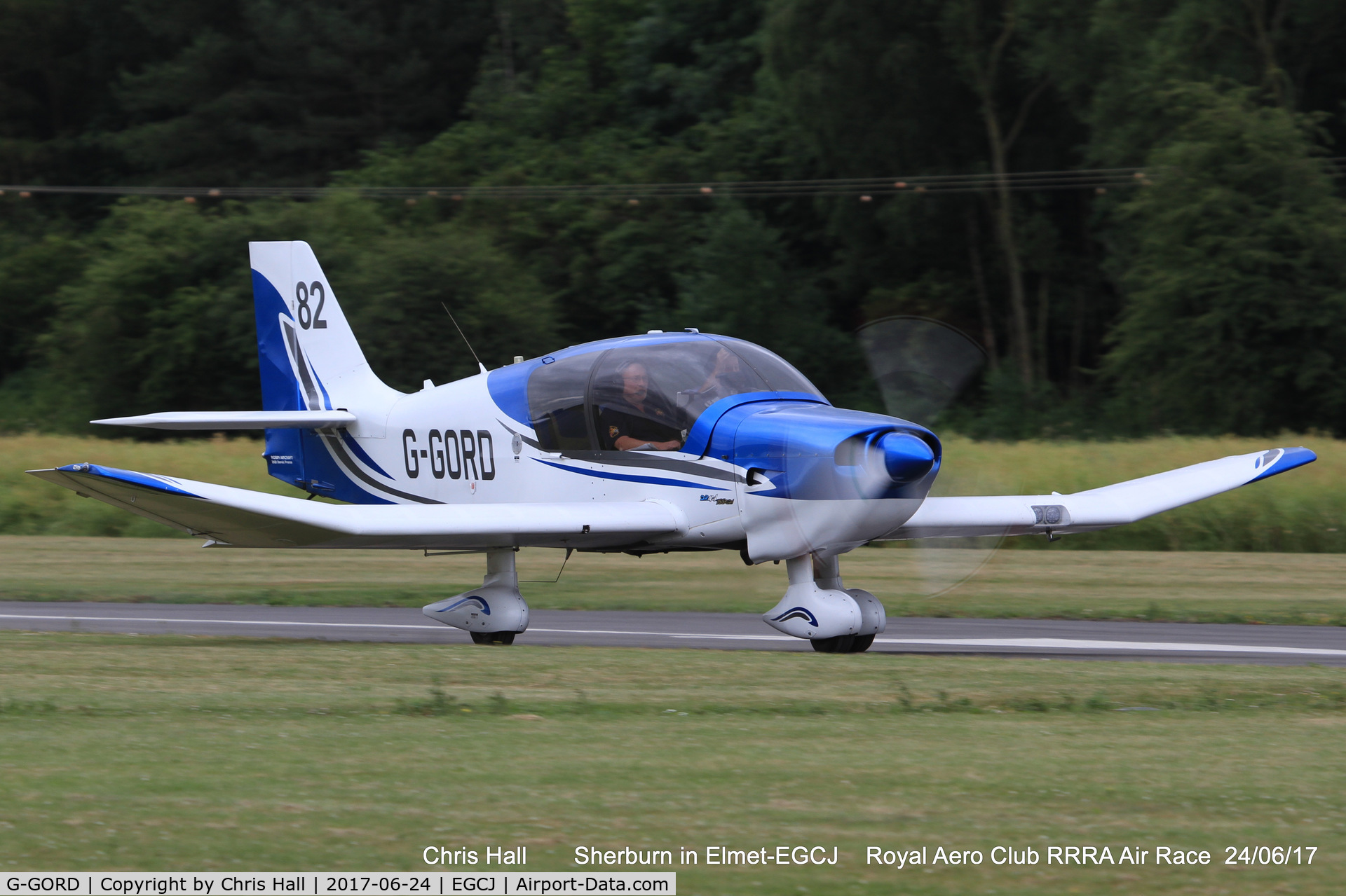 G-GORD, 2014 Robin DR-400-140B Major Major C/N 2669, Royal Aero Club RRRA Air Race