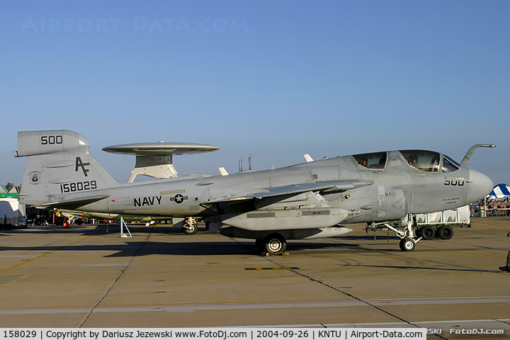 158029, 1971 Grumman EA-6B Prowler C/N MP-6, EA-6B Prowler 158029 AF-500 from VAQ-209 