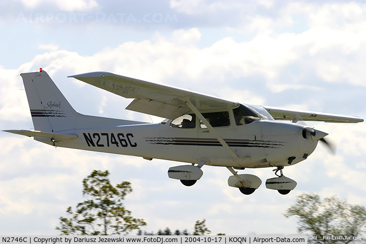 N2746C, 1998 Cessna 172R C/N 17280587, Cessna 172R Skyhawk  C/N 17280587, N2746C