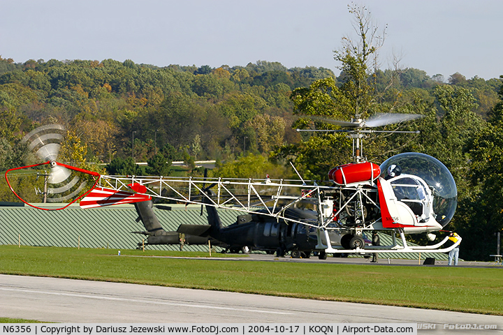 N6356, 1956 Bell 47G C/N 1671, Bell 47G  C/N 1671, N6356