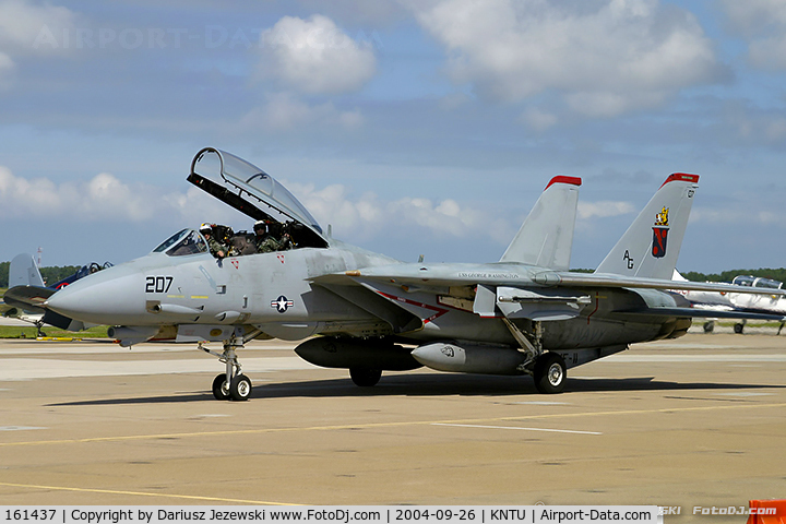 161437, Grumman F-14B Tomcat Tomcat C/N 447/KB-15, F-14B Tomcat 161437 AG-207 from VFA-11 