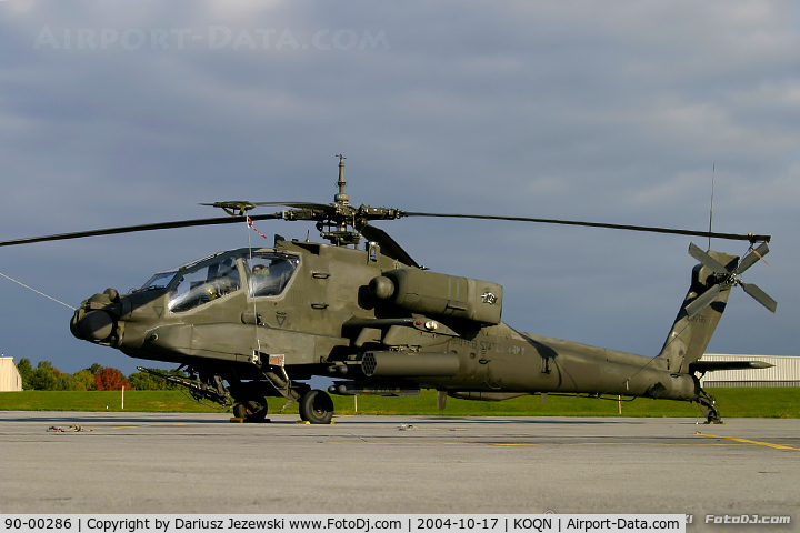 90-00286, 1990 Boeing AH-64A Apache C/N PV682, AH-64A Apache 90-00286  from 1-130th AvN  Morrisville, NC
