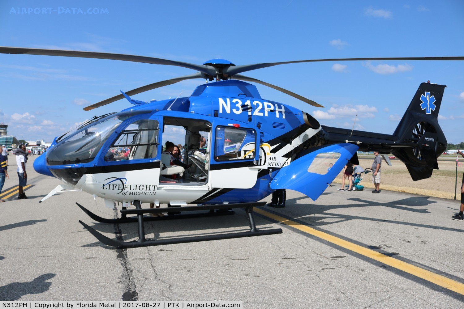 N312PH, 2005 Eurocopter EC-135P-2 C/N 404, LifeFlight of Michigan, formerly Beaumont Hospital