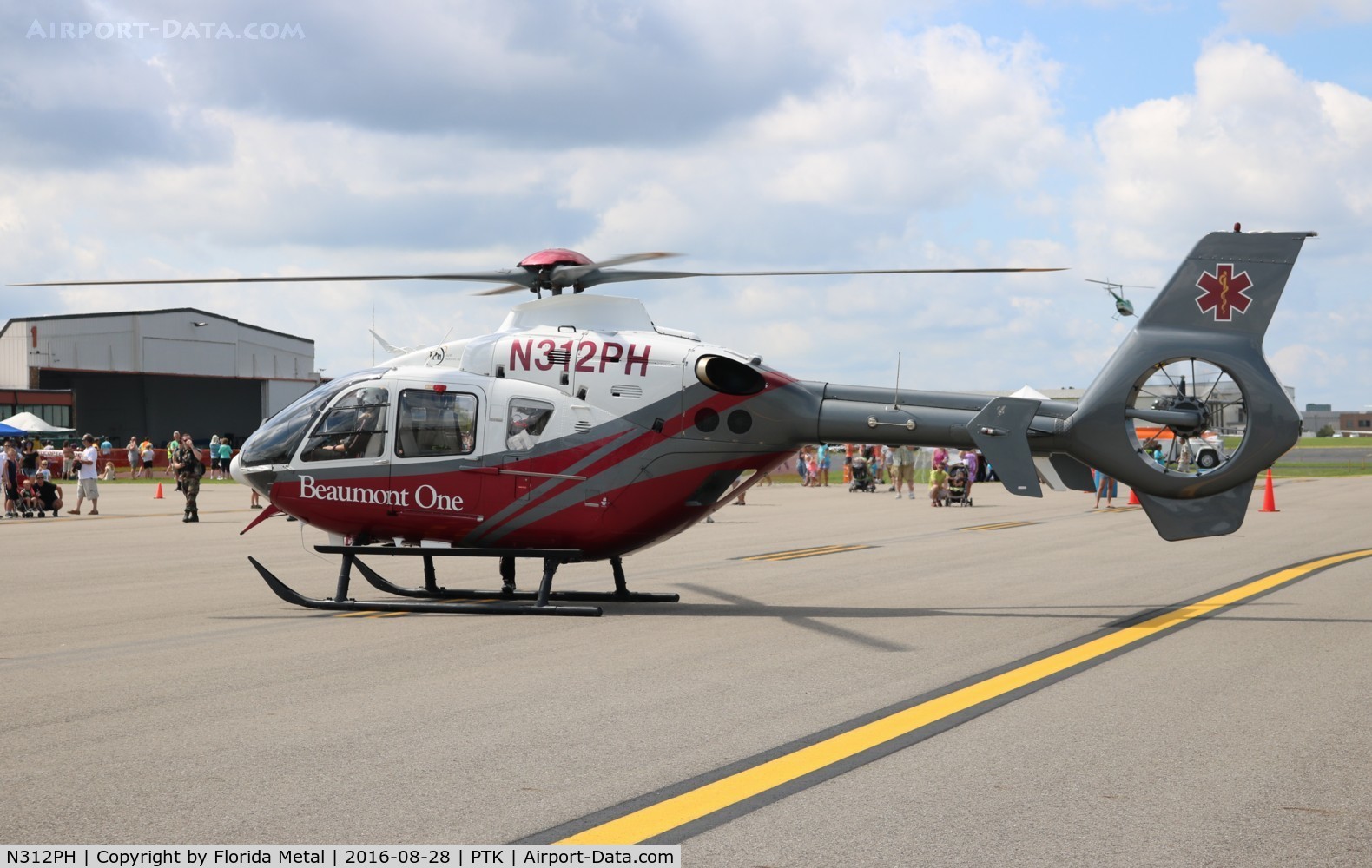 N312PH, 2005 Eurocopter EC-135P-2 C/N 404, Beaumont Hospital