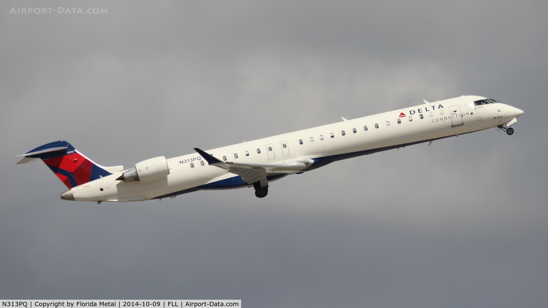 N313PQ, 2014 Bombardier CRJ-900 (CL-600-2D24) C/N 15313, Delta Connection