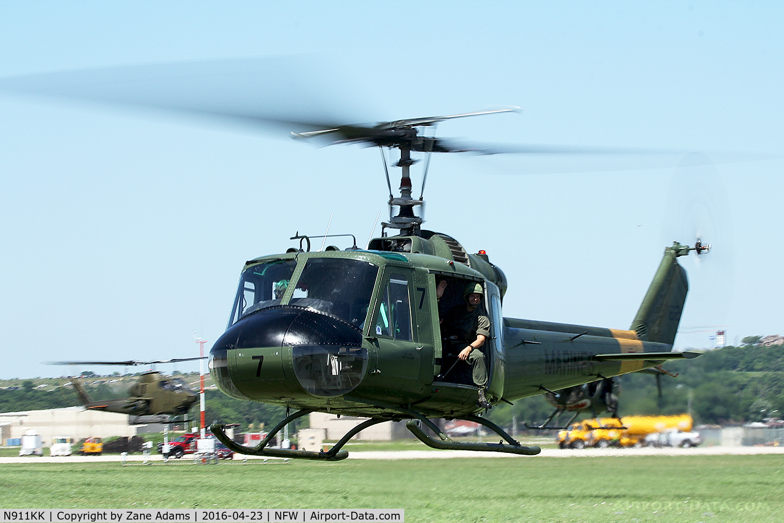 N911KK, 1966 Bell UH-1E Iroquois C/N 153762/6128, At the 2016 Air Power Expo - NAS Fort Worth