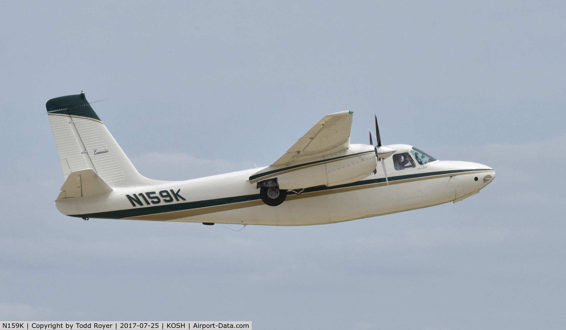 N159K, 1959 Aero Commander 500 C/N 751, Airventure 2017
