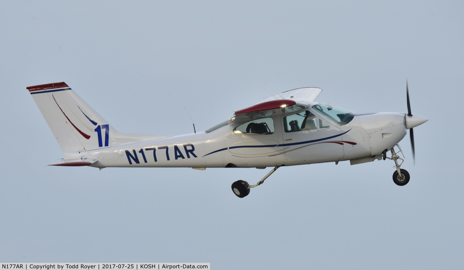 N177AR, 1975 Cessna 177RG Cardinal C/N 177RG0782, Airventure 2017